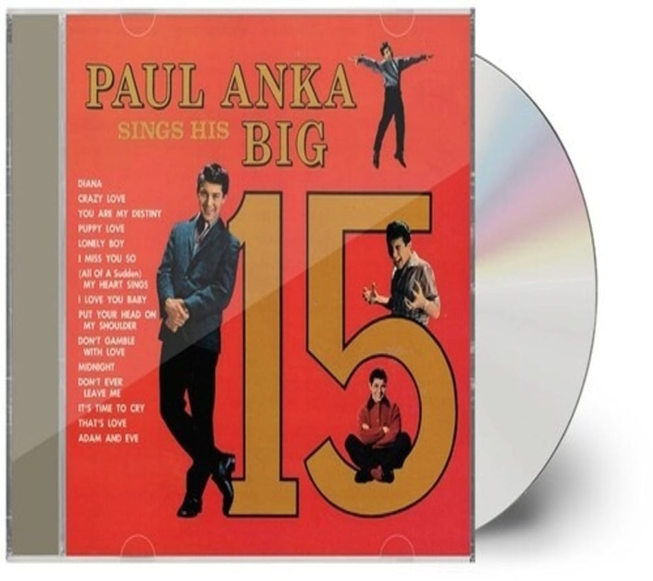 Paul Anka - Paul Anka Sings His Big 15 - [CD]