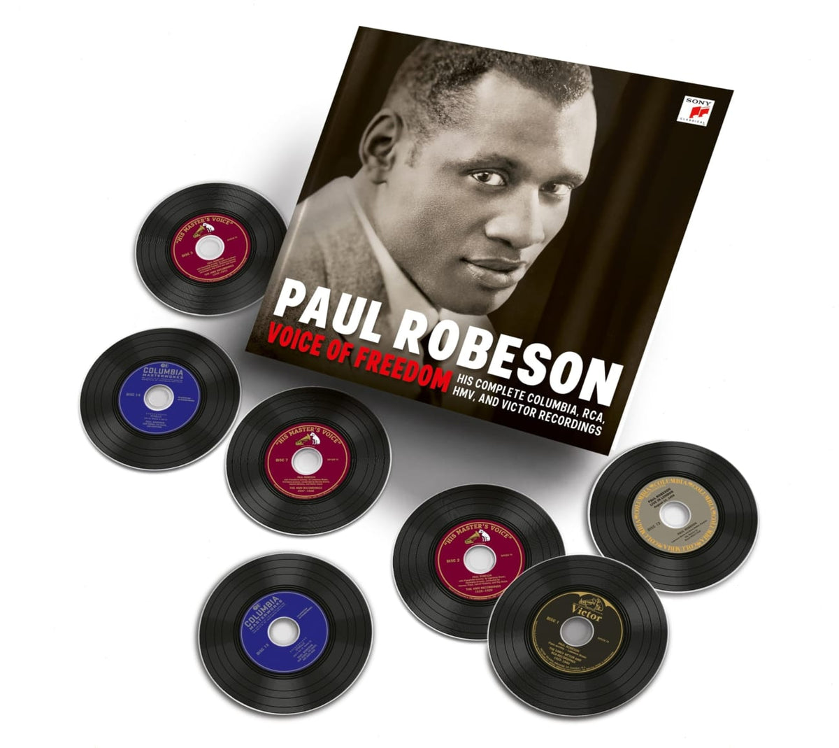 Paul Robeson - Voice of Freedom: His Complete Columbia, RCA, HMV - [CD]