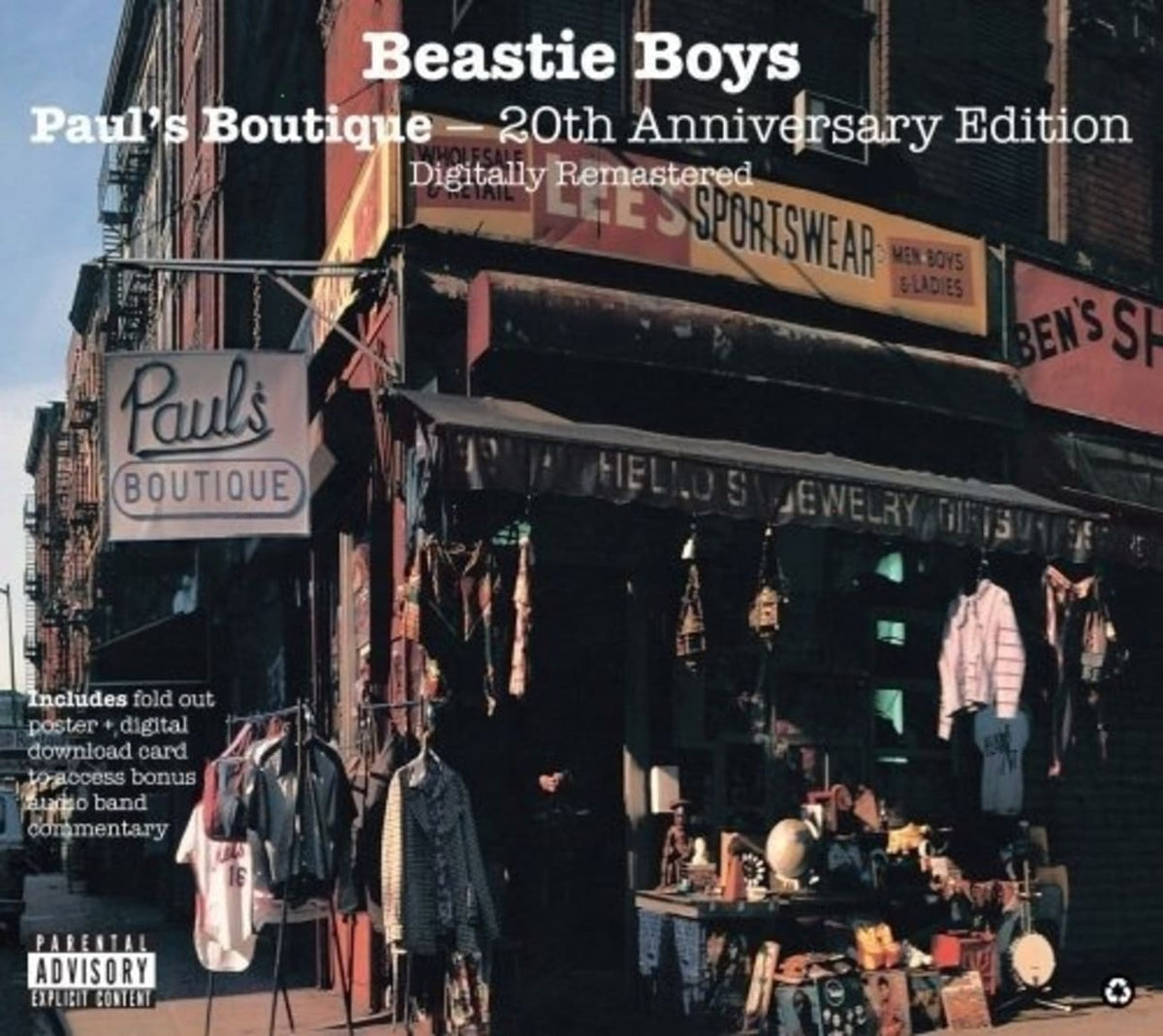 Beastie Boys - Paul's Boutique 20th Anniversary Edition [Explicit Content] - (Parental Advisory Explicit Lyrics, Remastered) - [CD]