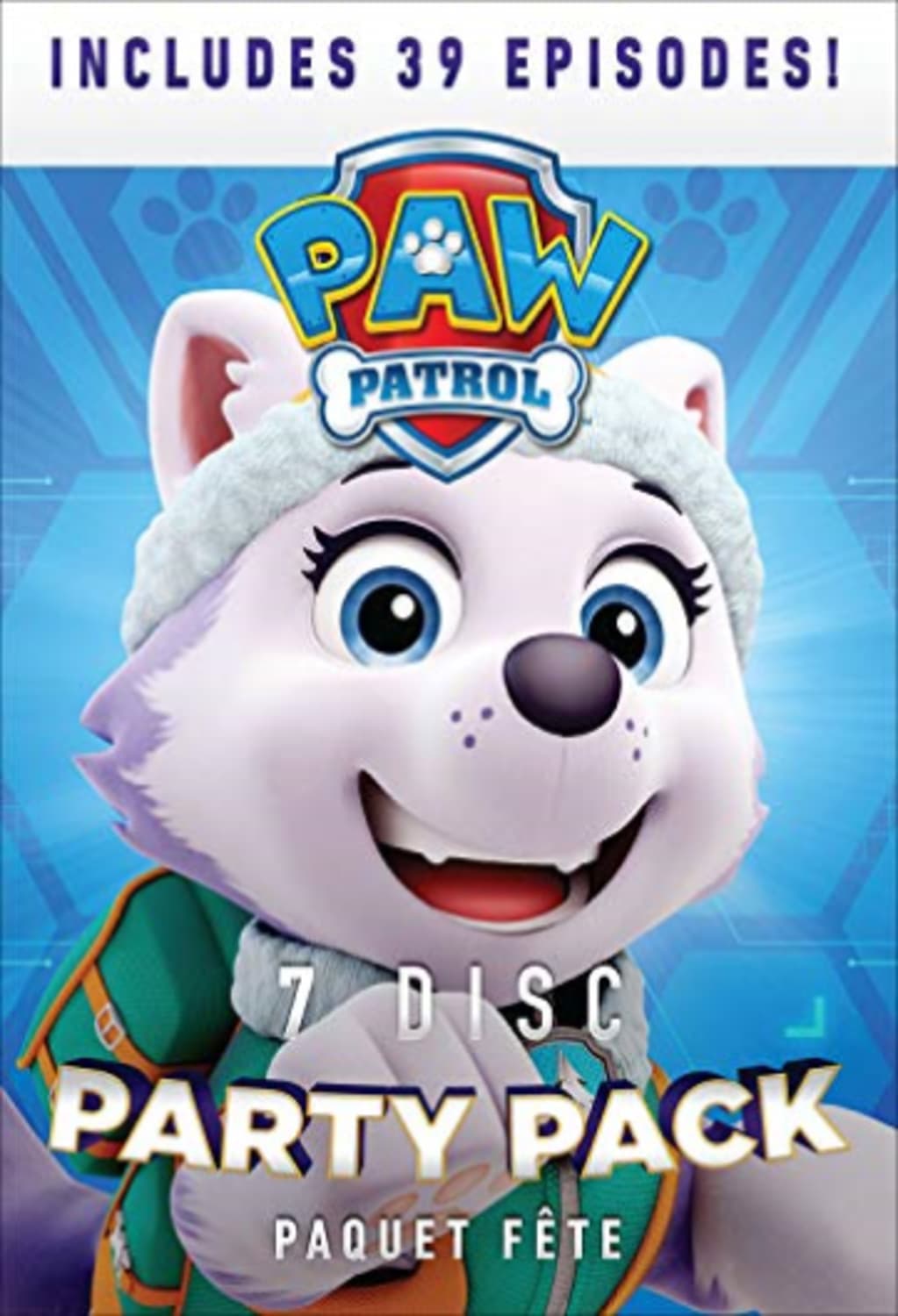 PAW PATROL: 7 - DISC PARTY PACK - [DVD]