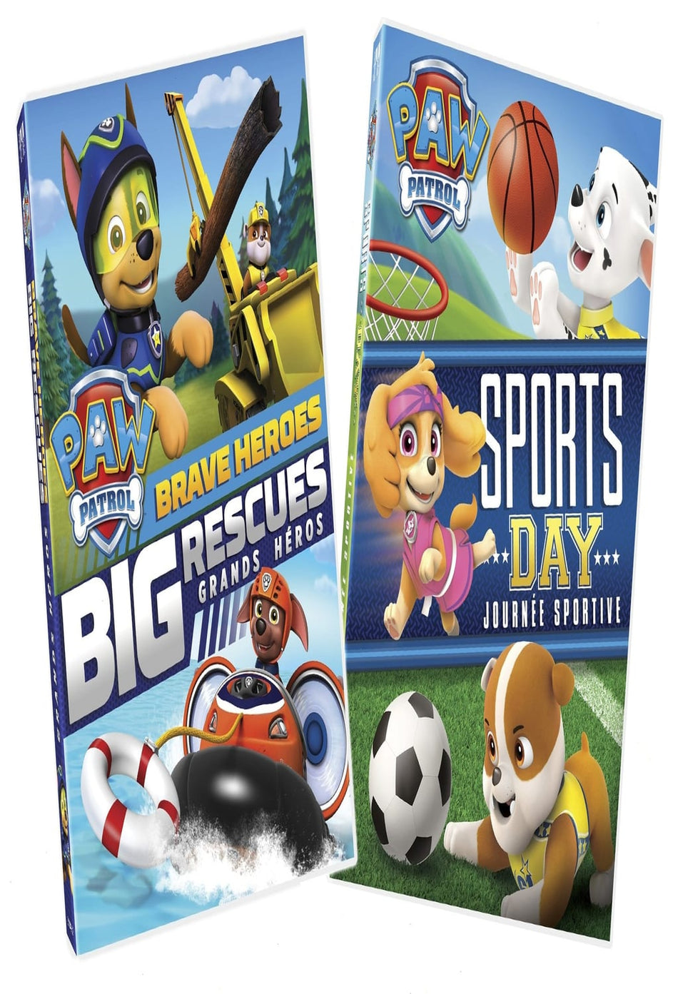 Paw Patrol: Brave Heroes Big Rescues / Paw Patrol: Sports Day 2-pack - [DVD]
