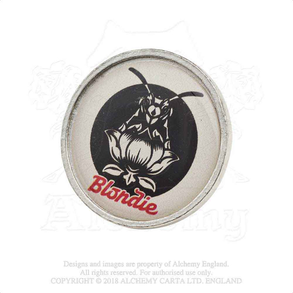 Blondie Pin Badge: Pollinator