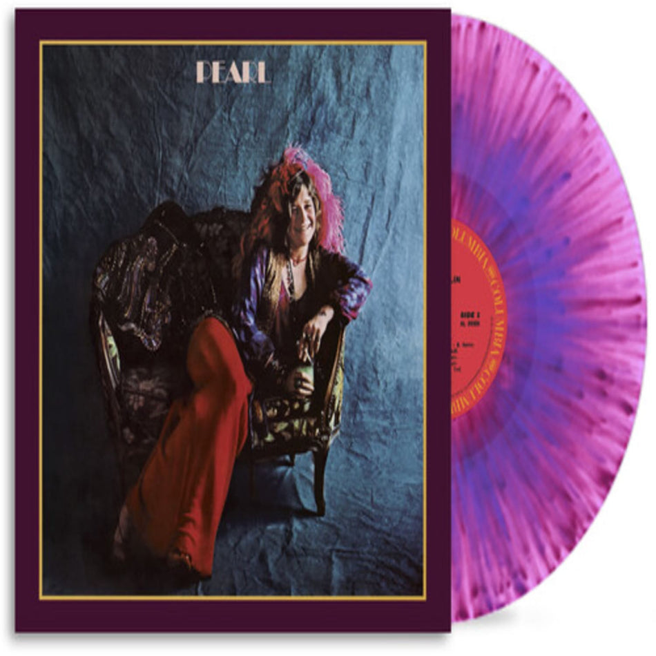 Janis Joplin - Pearl - (Indie Exclusive, Limited Edition, Colored Vinyl, Pink, Splatter) - [Vinyl]