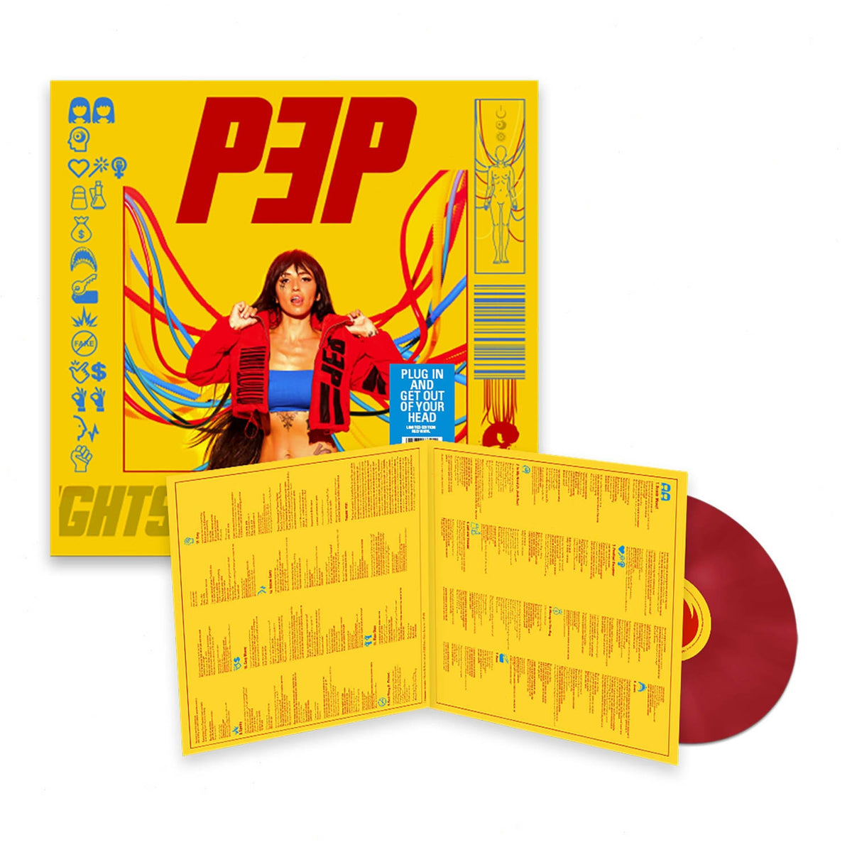 The Lights - PEP - (Indie Exclusive, Colored , Red) - [Vinyl]
