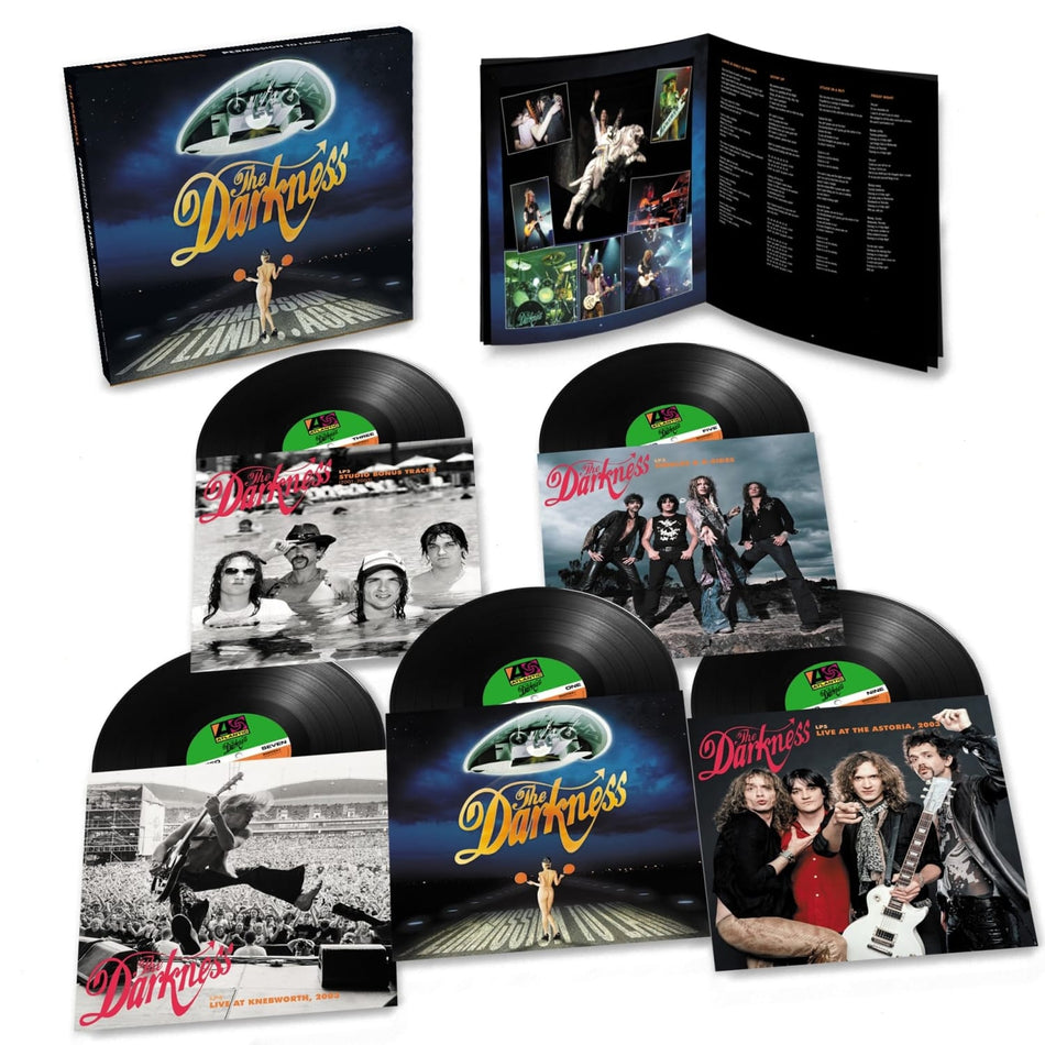 The Darkness - Permission To Land... Again (20th Anniversary Edition) - (Oversize Item Split, Boxed Set, Anniversary Edition) - [Vinyl]