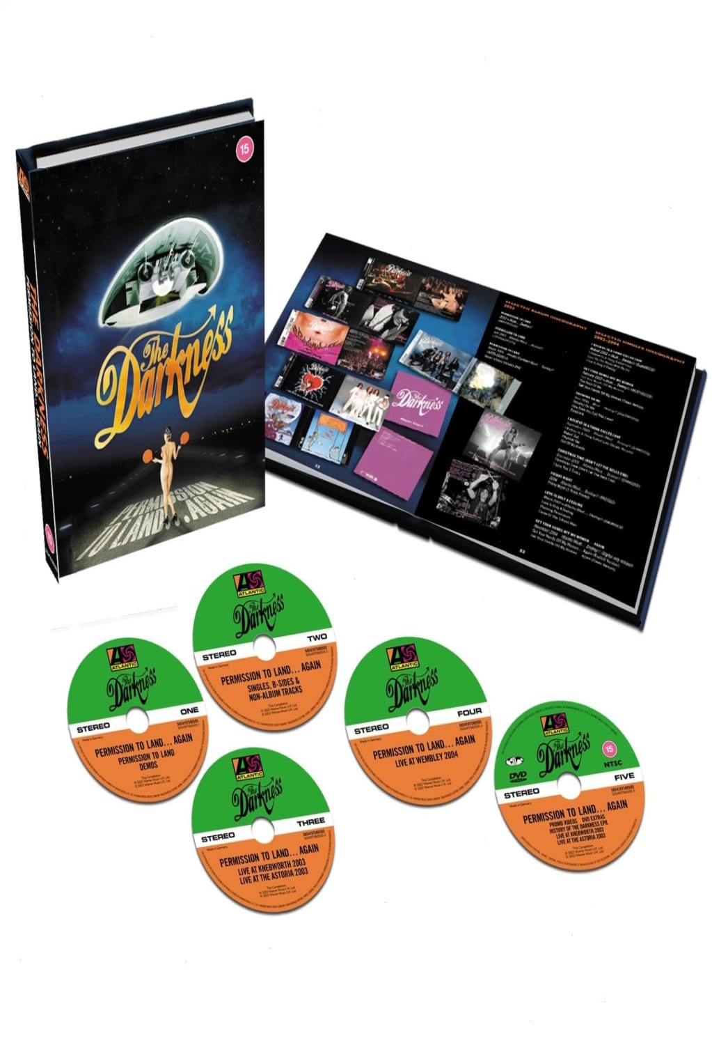 The Darkness - Permission To Land... Again (20th Anniversary Edition) [Explicit Content] - (Parental Advisory Explicit Lyrics, Deluxe Edition, Boxed Set, Anniversary Edition) - [CD]