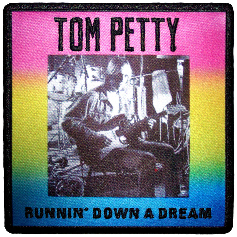 Tom Petty & The Heartbreakers Woven Patch: Runnin' Down A Dream