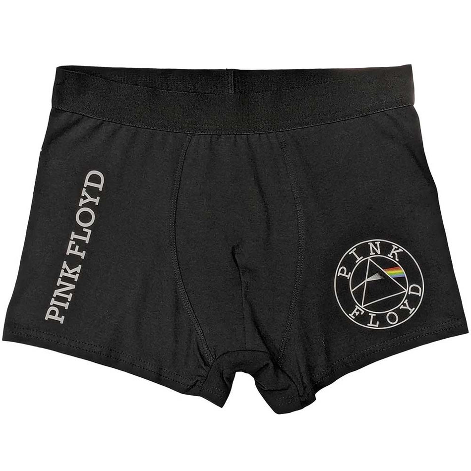 Pink Floyd Unisex Boxers: Circle Logo (Black)