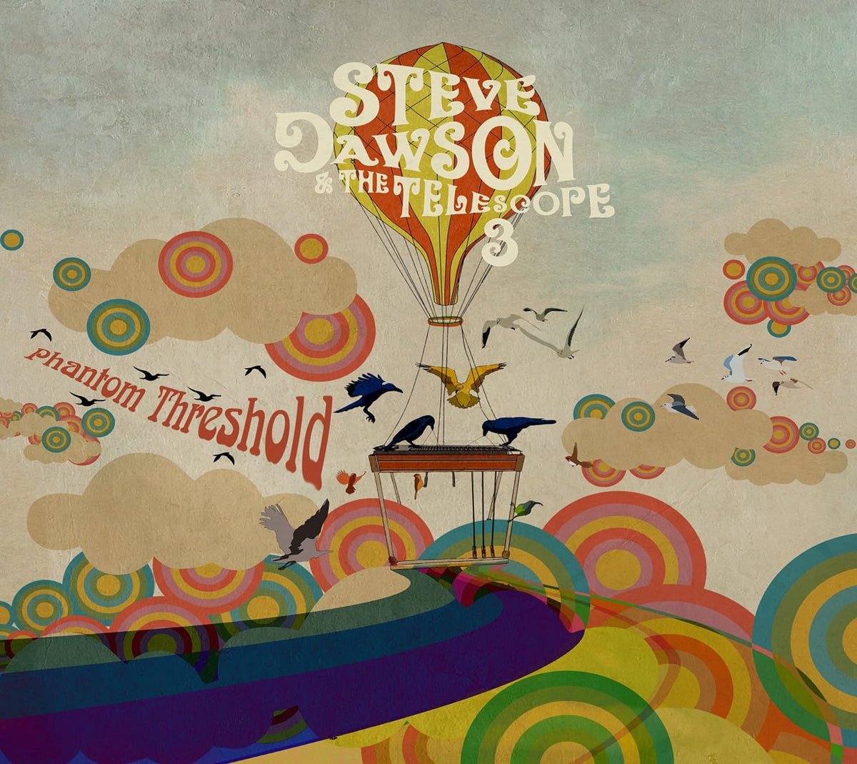 Steve Dawson & The Telescope Three - Phantom Threshold - [CD]