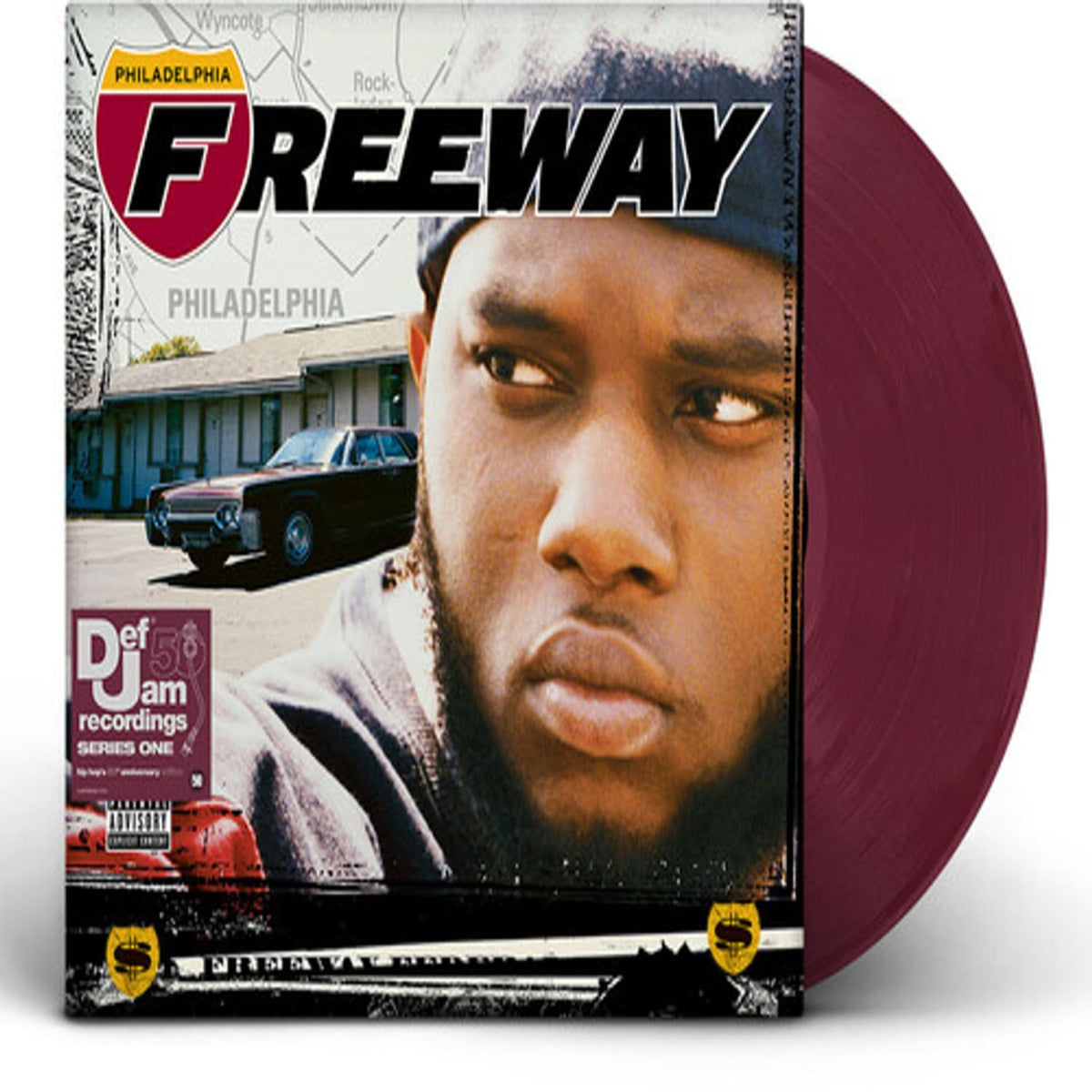 Freeway - Philadelphia Freeway [Explicit Content] - (Parental Advisory Explicit Lyrics, Limited Edition, Colored Vinyl, Burgundy) - [Vinyl]