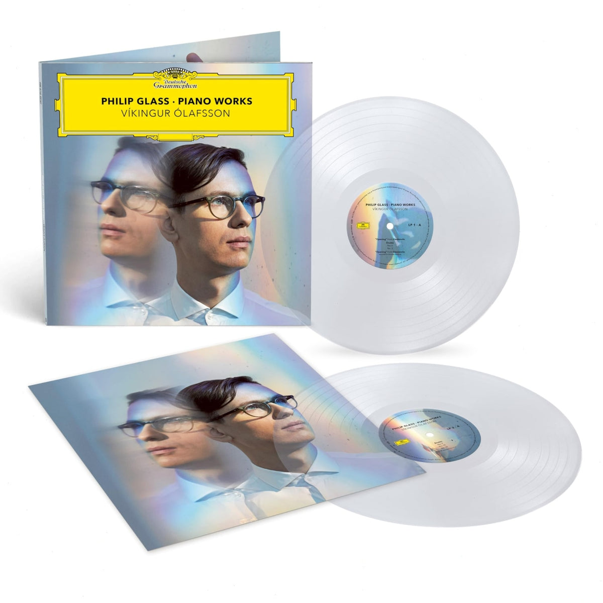 Vikingur Olafsson - Philip Glass: Piano Works [Crystal Clear 2 LP] - [Vinyl]