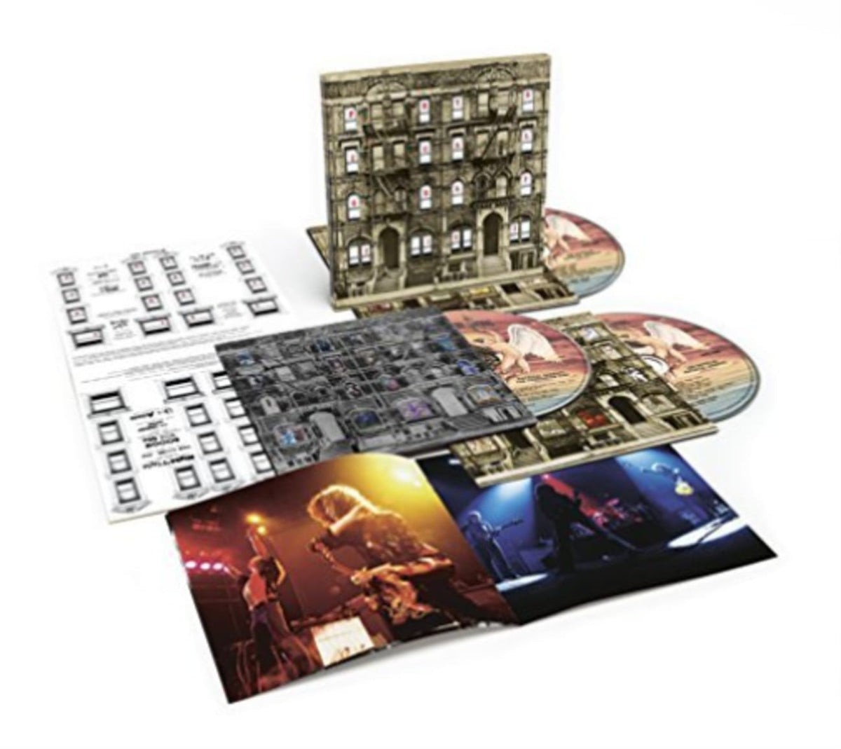 Led Zeppelin - Physical Graffiti - (Booklet, Deluxe Edition, Remastered) - [CD]