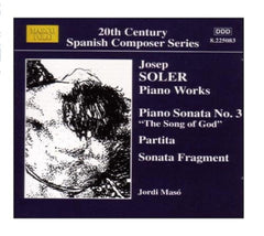 SOLER / MASO - Piano Music - [CD]