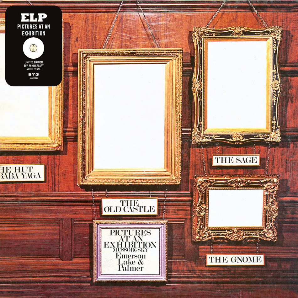 Lake Emerson & Palmer - Pictures At an Exhibition (White Vinyl) - (Colored Vinyl, White, 180 Gram Vinyl, Limited Edition, Gatefold LP Jacket) - [Vinyl]