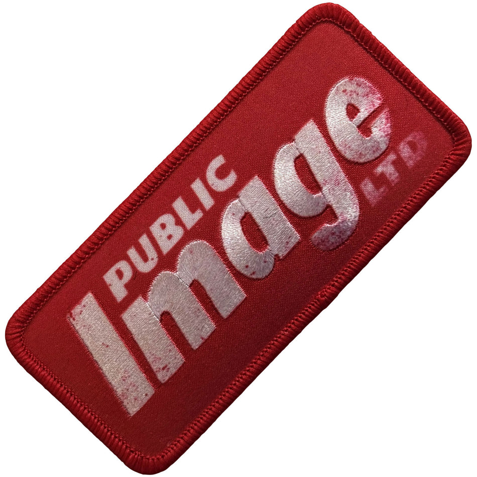 PIL (Public Image Ltd) Woven Patch: News Logo