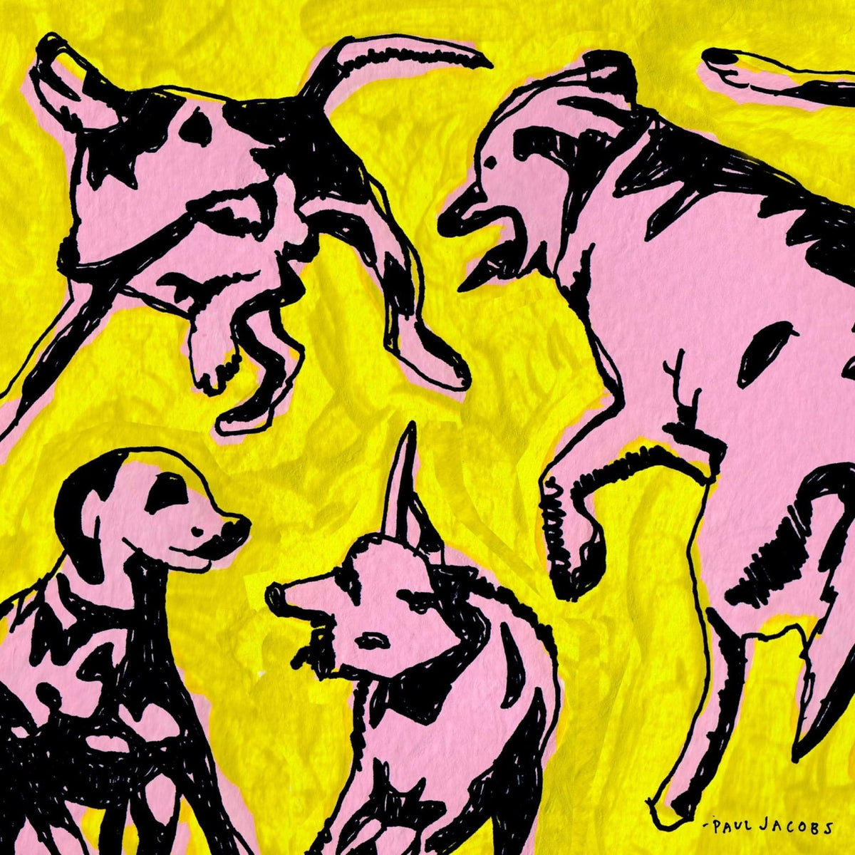 Paul Jacobs - Pink Dogs On The Green Grass - [Vinyl]