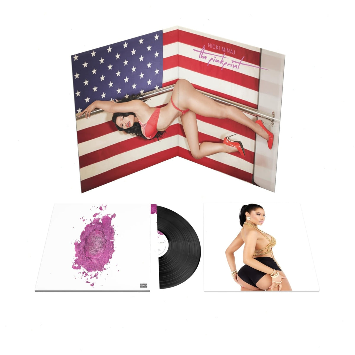 Nicki Minaj - The Pinkprint [Explicit Content] - (Parental Advisory Explicit Lyrics, Anniversary Edition, Gatefold LP Jacket) - [Vinyl]