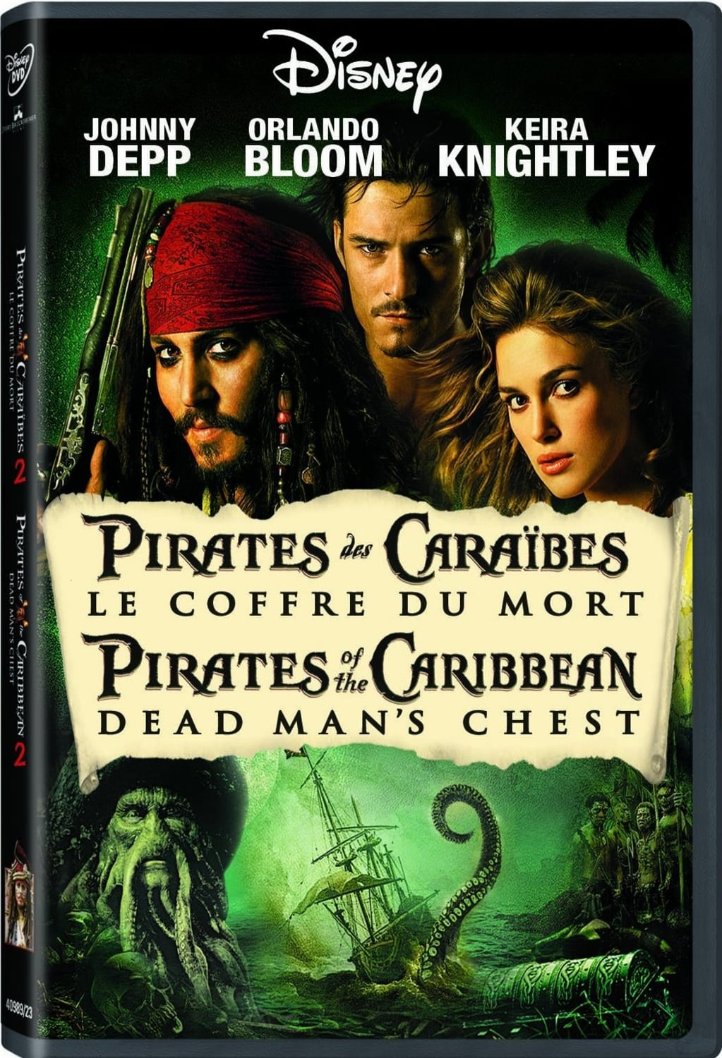 PIRATES OF THE CARIBBEAN 2: DEAD MAN'S CHEST - [DVD]