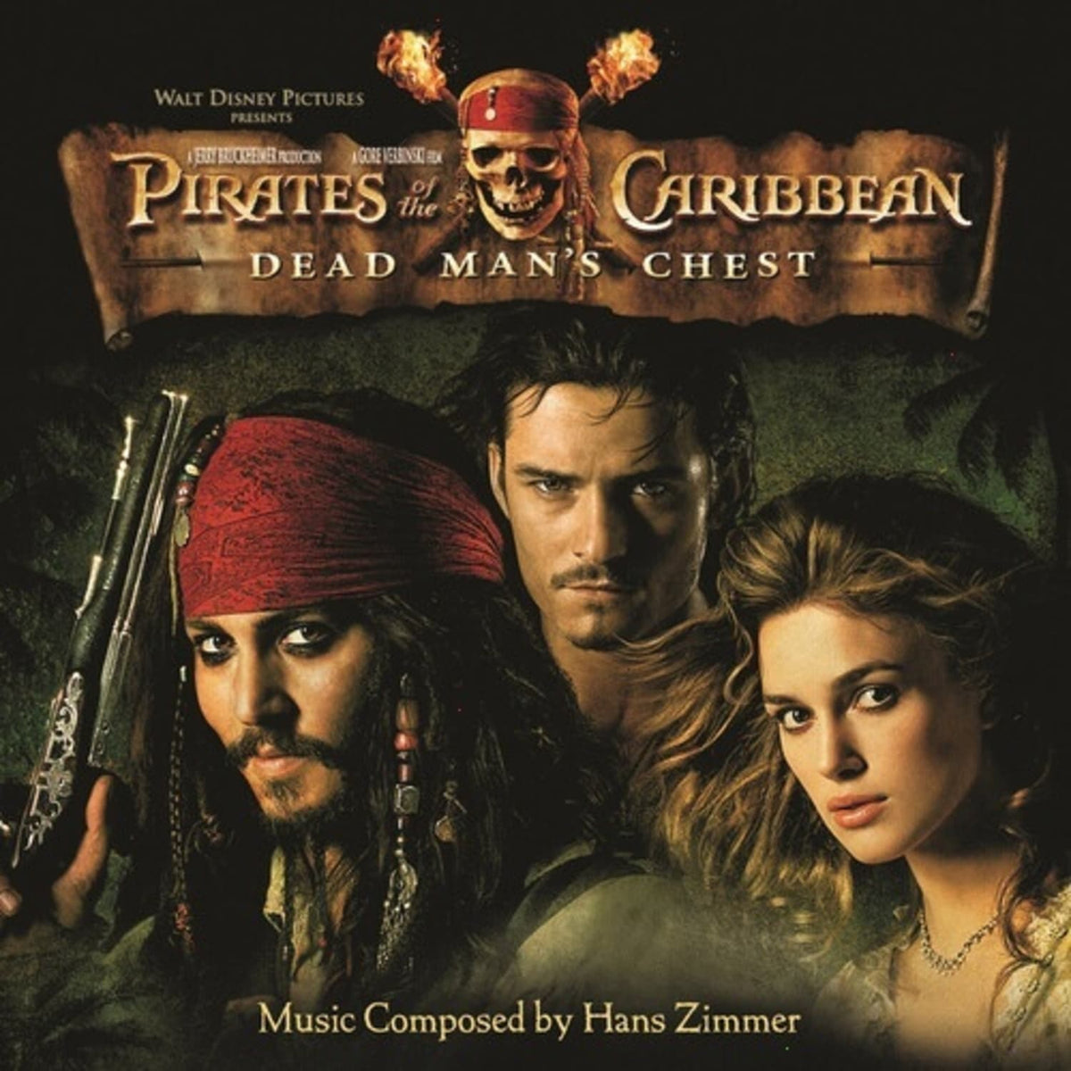 Hans Zimmer - Pirates of the Caribbean: Dead Man's Chest (Original Soundtrack) - (Clear Vinyl) - [Vinyl]