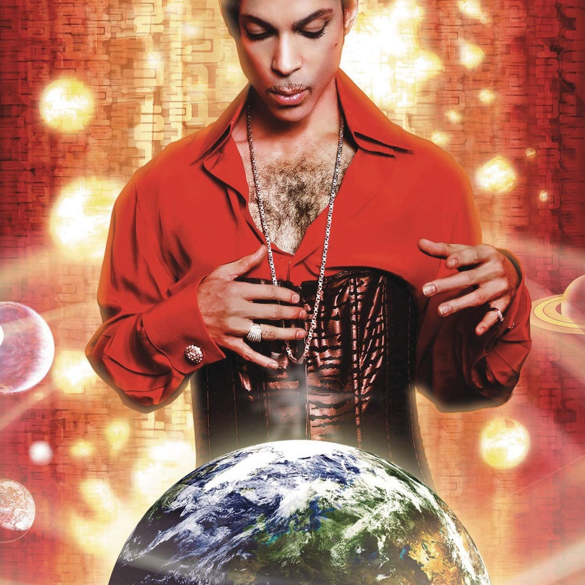 Prince - Planet Earth - (Colored Vinyl, Purple, 150 Gram Vinyl, Lenticular Cover) - [Vinyl]