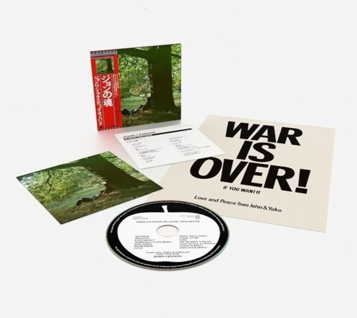 John Lennon - Plastic Ono Band - (Bonus Tracks, Booklet, Poster, Super-High Material ) - [CD]