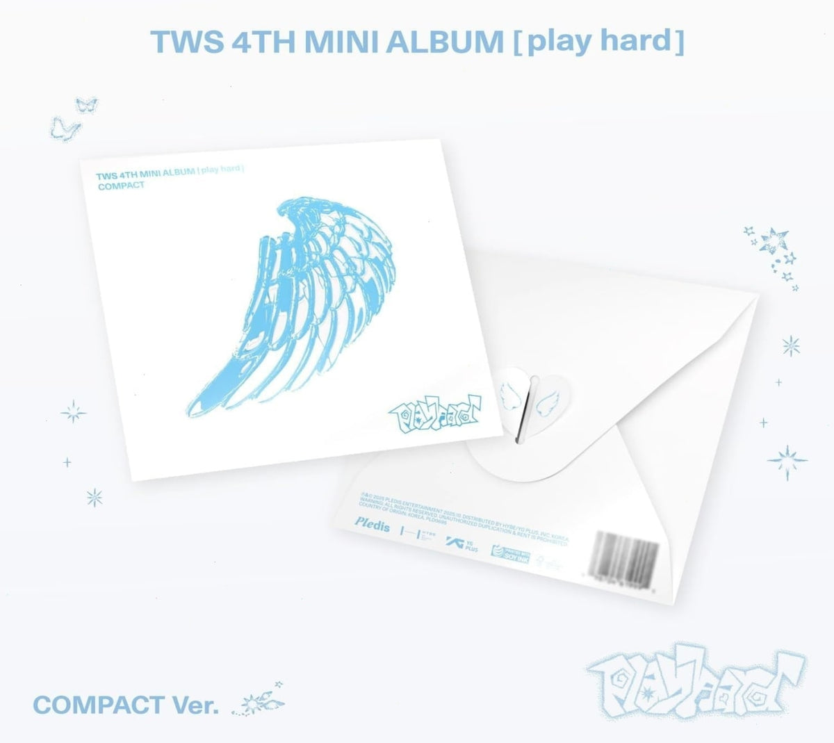 TWS - TWS 4th Mini Album 'play hard' [COMPACT ver.] - (Photo Book, Photo / Photo Card) - [CD]