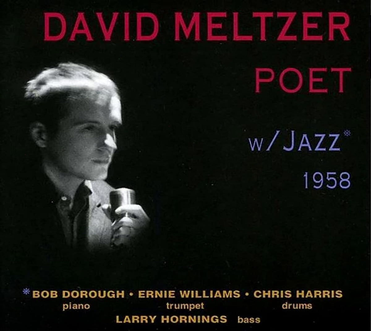 David Meltzer - Poet With Jazz - [CD]