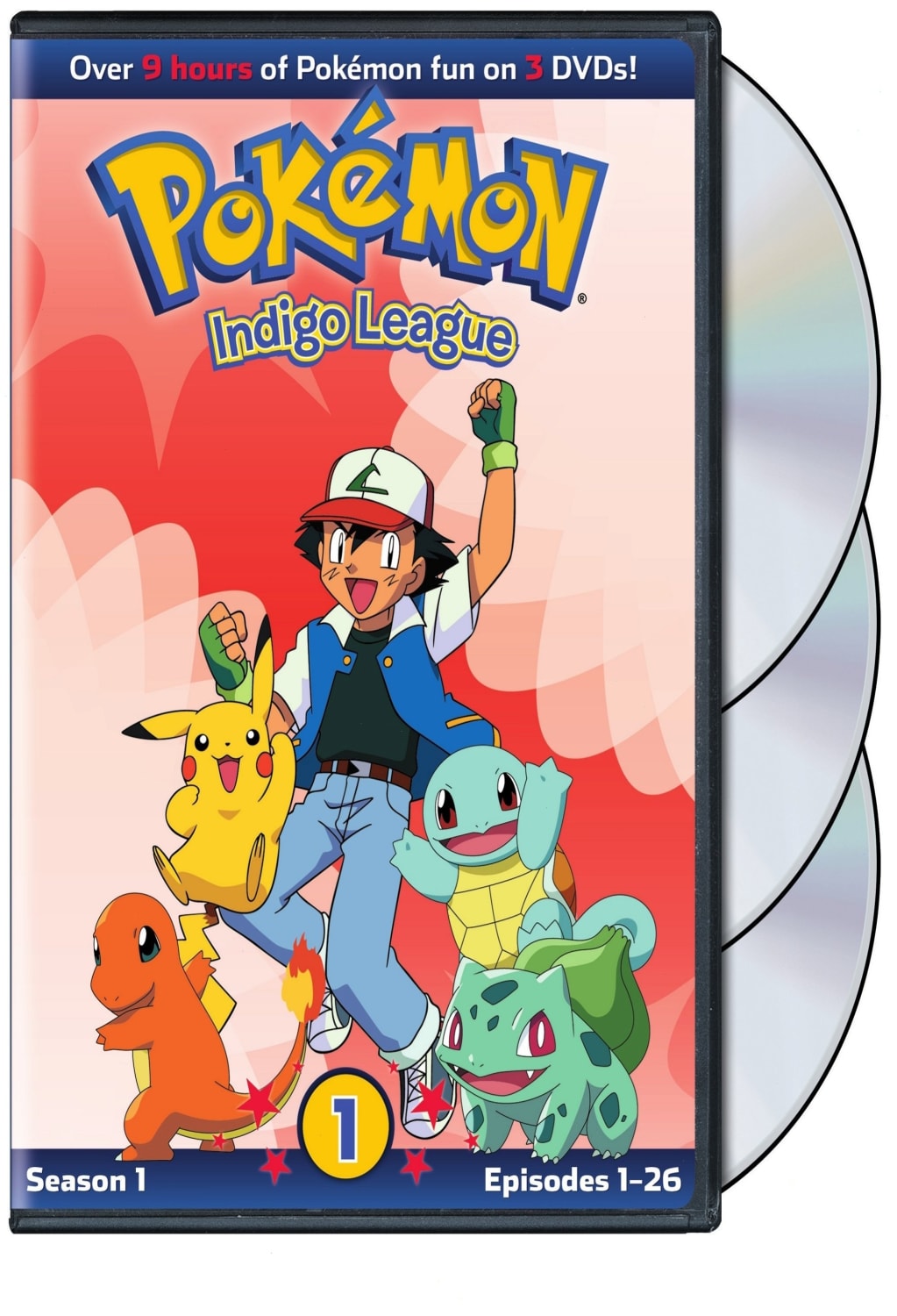 POKEMON: SEASON 1: INDIGO LEAGUE PART 1 - [DVD]