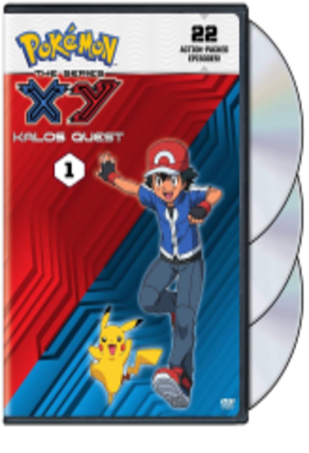 Pokemon the Series: Xy Kalos Quest Set 1 - (3 Pack) - [DVD]