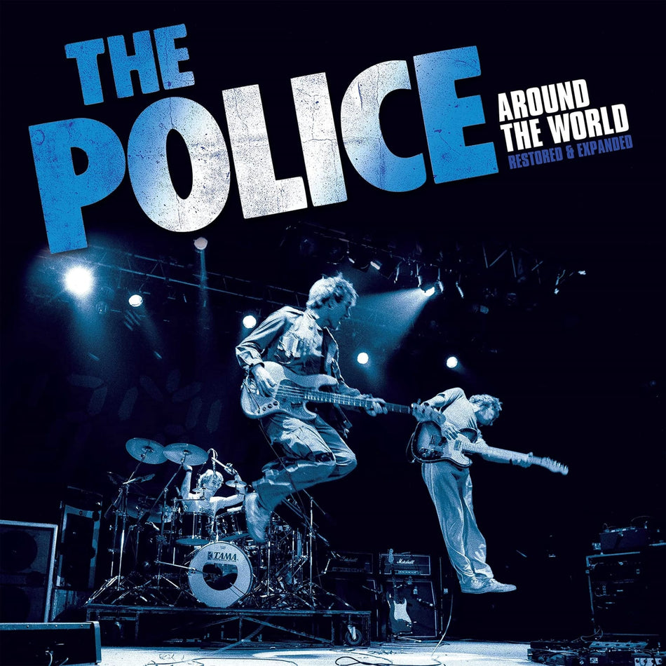 The Police - Around The World (Restored & Expanded) - (Limited Edition, Colored Vinyl, Blue, With DVD, Restored) - [Vinyl]