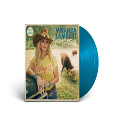 Miranda Lambert - Postcards From Texas [Explicit Content] - (Parental Advisory Explicit Lyrics, Colored Vinyl, Blue, Postcard) - [Vinyl]