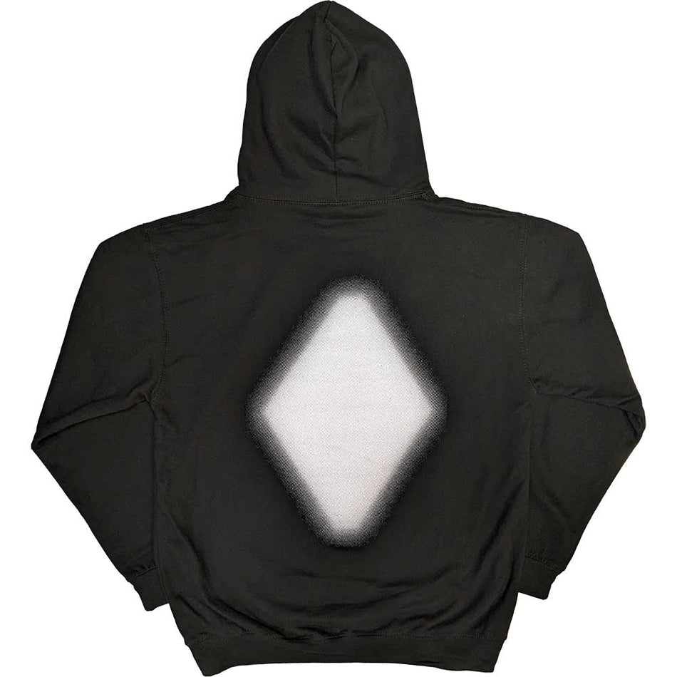 Post Malone Unisex Pullover Hoodie: Carat (Black) (Back Print & Ex-Tour)