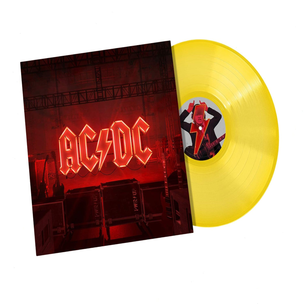 AC / DC - Power Up [Transparent Yellow Colored ] - [Vinyl]