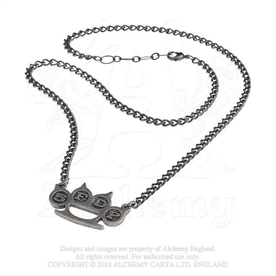 Five Finger Death Punch Pendant: Knuckle Duster