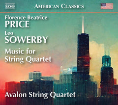 Avalon Quartet - Price: String Quartet No. 2 in A minor Five Folksongs in Counterpoint Sowerby: String Quartet in G minor - [CD]