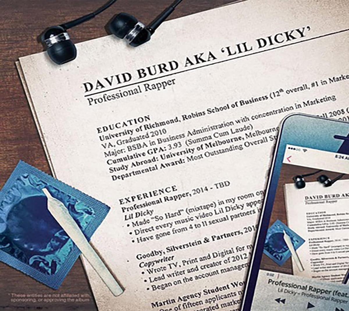 Lil Dicky - Professional Rapper - [CD]