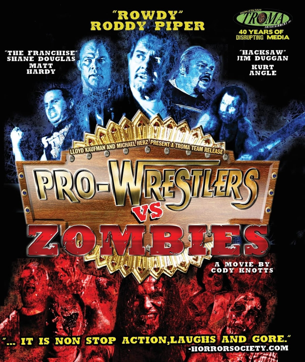 Pro-Wrestlers Vs. Zombies - (Dolby, Widescreen) - [Blu-ray]
