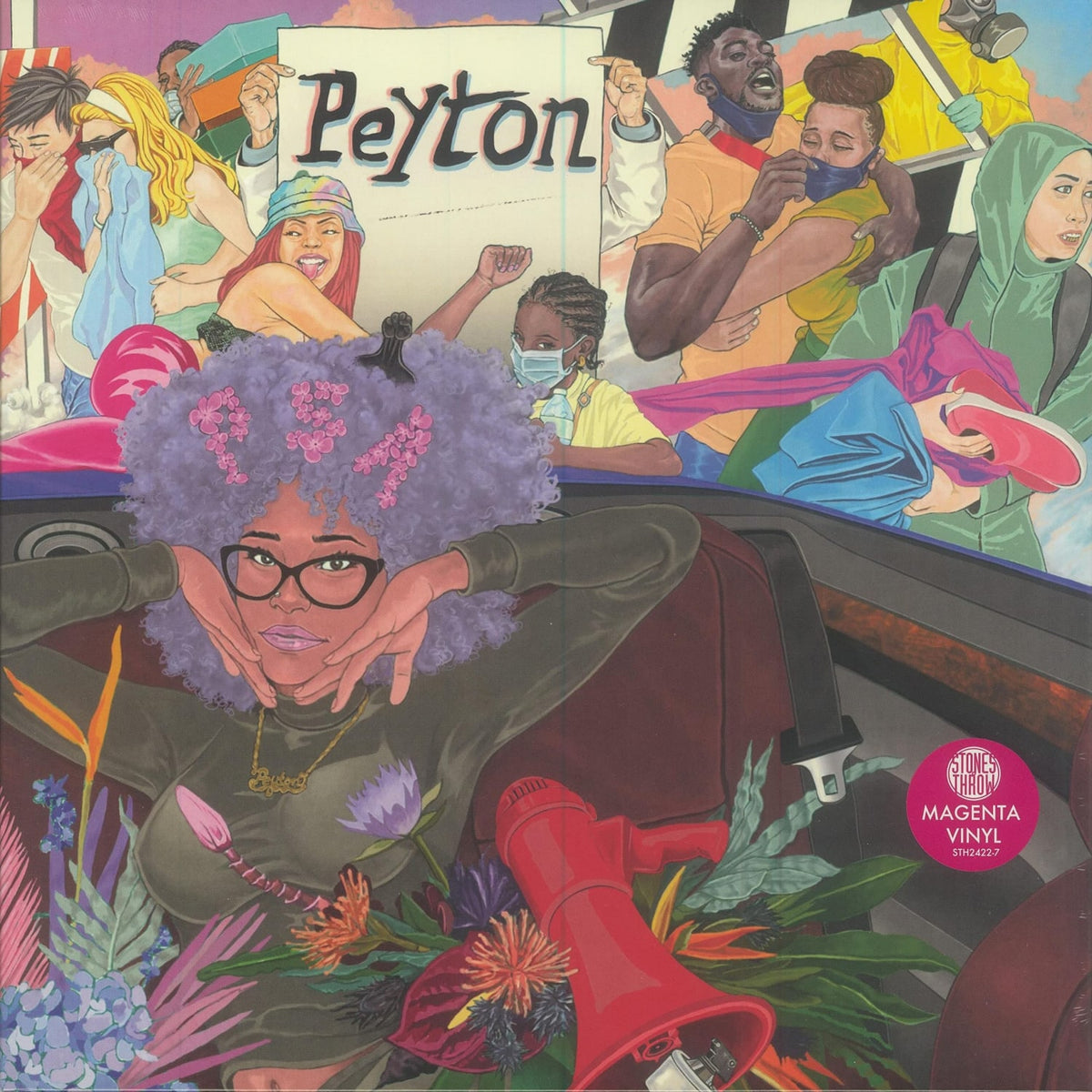 Peyton - Psa - (Indie Exclusive, Clear Vinyl, Magenta) - [Vinyl]