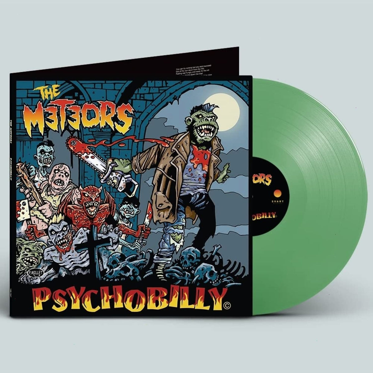 The Meteors - Psychobilly - (Clear Vinyl, Green) - [Vinyl]