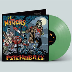 The Meteors - Psychobilly - (Clear Vinyl, Green) - [Vinyl]
