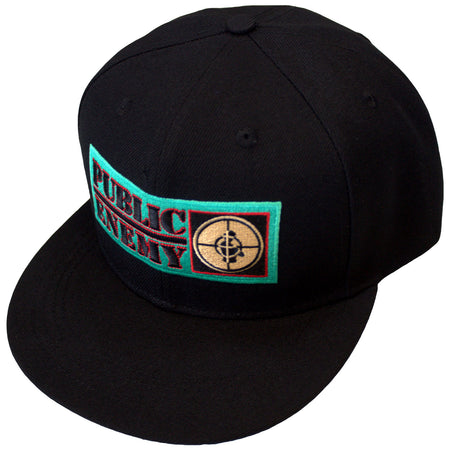 Public Enemy Unisex Snapback Cap: It Takes A Nation (Black) (Back Print)