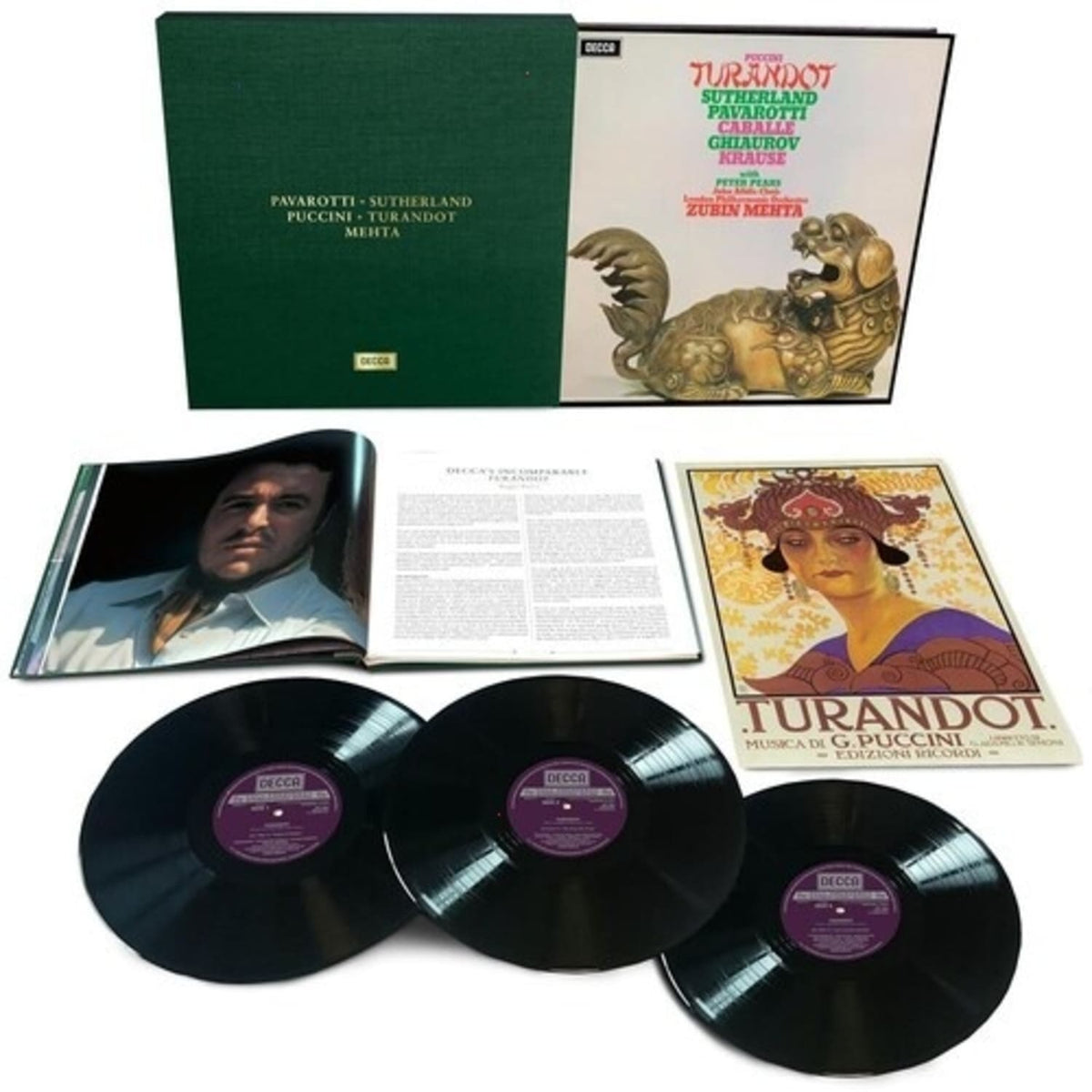 Pavarotti - Puccini: Turnadot - (Pavarotti) - [Vinyl]