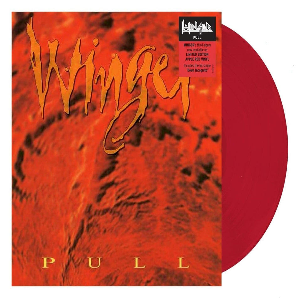 Winger - Pull - (Colored Vinyl, Red) - [Vinyl]