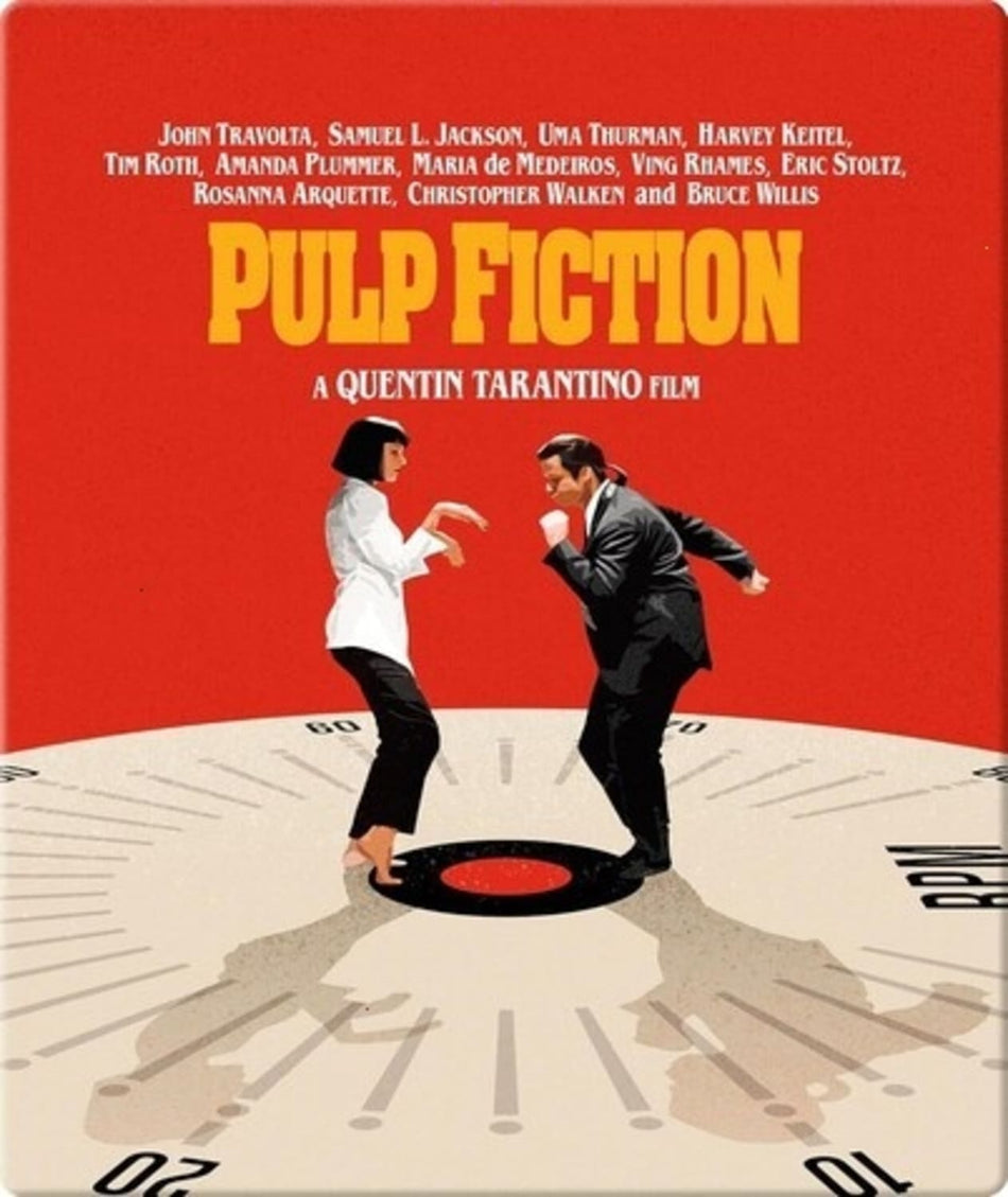 PULP FICTION (LIMITED EDITION STEELBOOK REPRINT) [4K UHD + BD] - [Blu-ray]