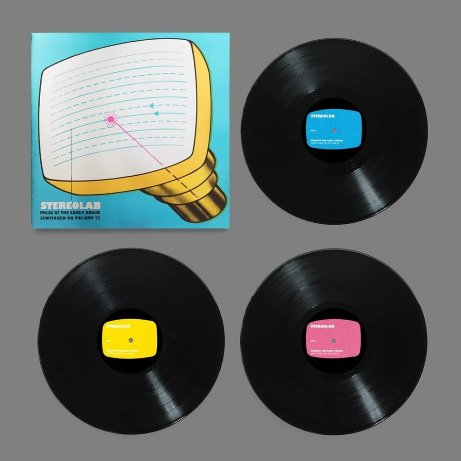 Stereolab - Pulse Of The Early Brain (switched On Volume 5) - (Sticker, Poster, Gatefold LP Jacket, Digital Download Card) - [Vinyl]
