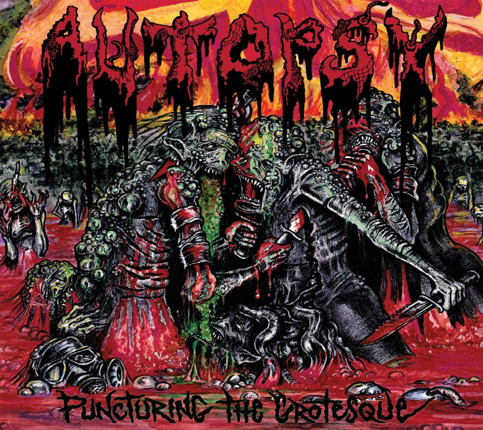Autopsy - PUNCTURING THE GROTESQUE - [CD]