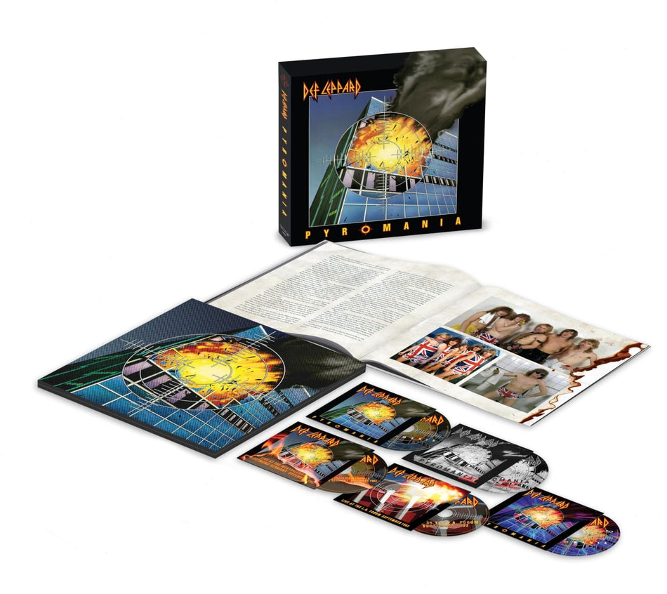 Def Leppard - Pyromania (40th Anniversary) [Deluxe 4 CD/ Blu-ray] - [CD]