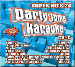 Various Artists - Party Tyme Karaoke: Super Hits 24 / Various - [CD]