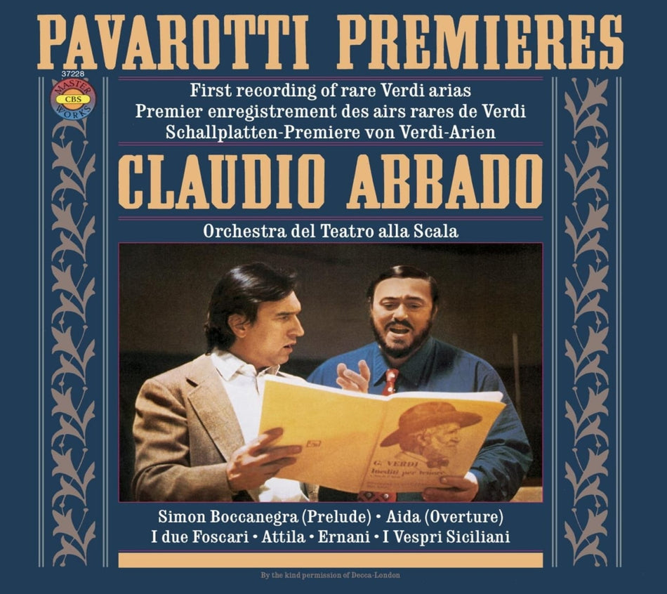 Luciano Pavarotti - , Claudio Abbado - Sings Rare Verdi Arias - [CD]