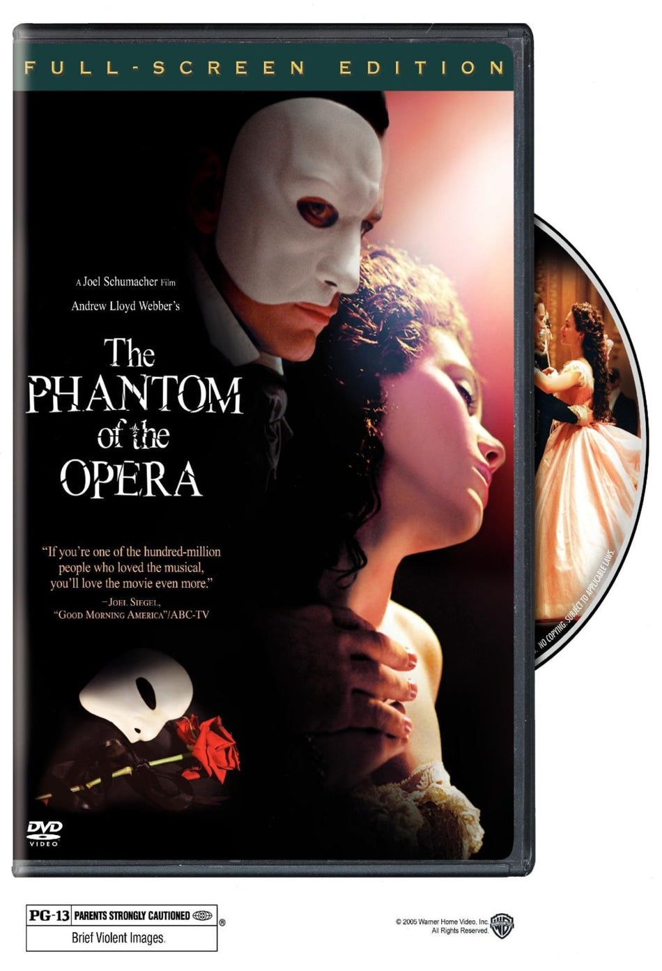 Phantom of the Opera [Full Screen] [Import] - [DVD]